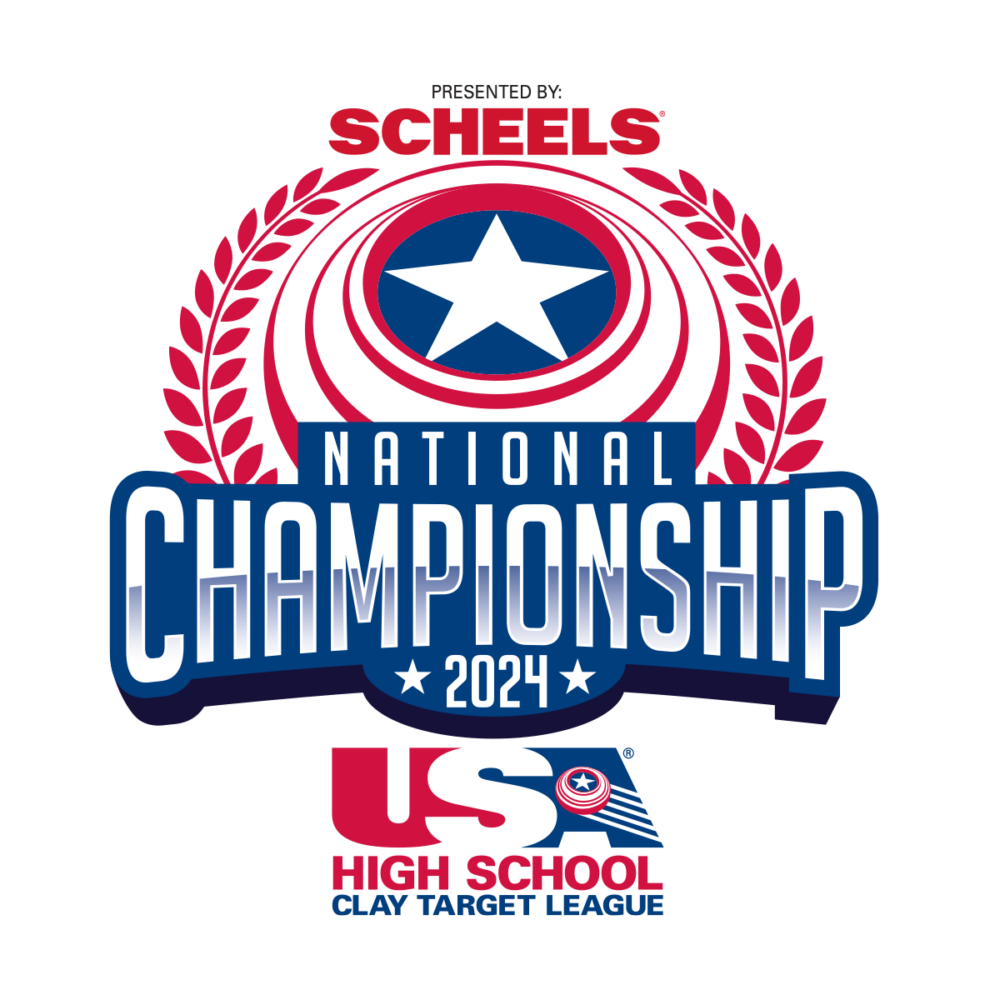 The logo for the scheels national championship.
